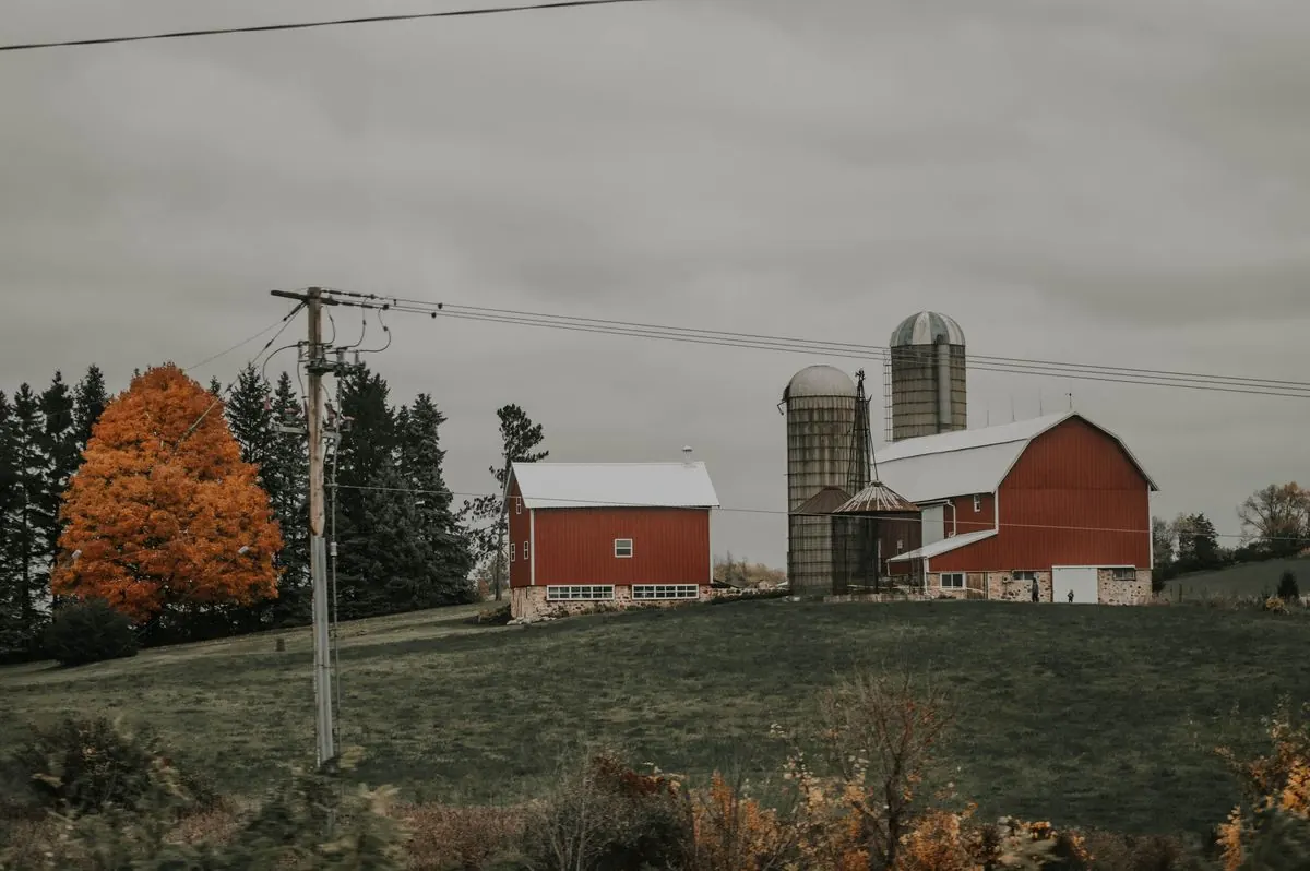 Rural southwest Missouri countryside near Ozark, MO