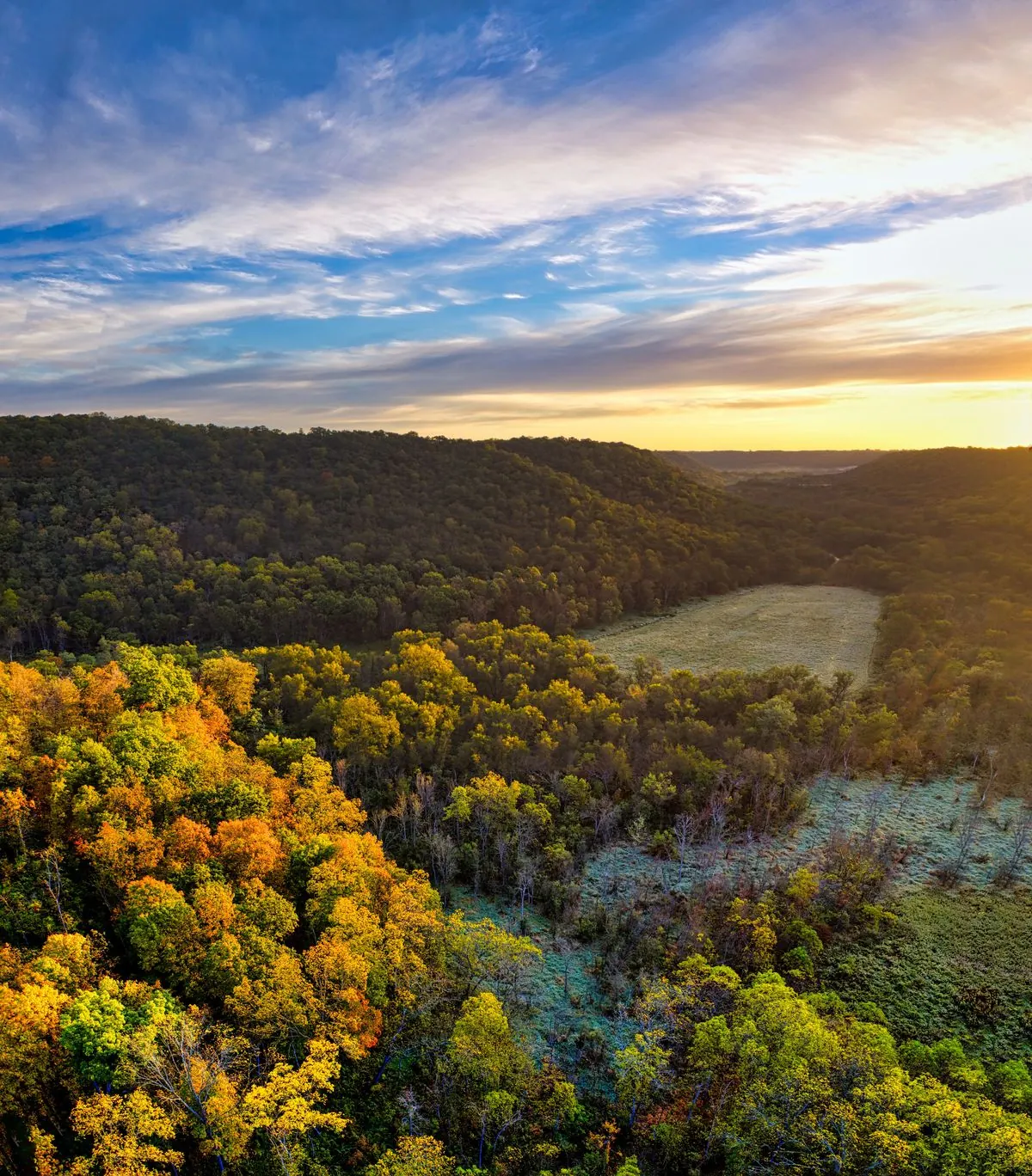 Rural southwest Missouri countryside near Highlandville, MO