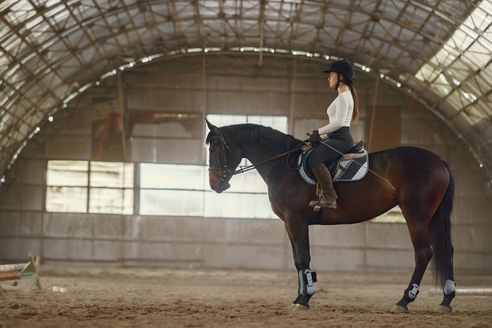 Riding Arena Construction in Springfield, Missouri - Wide Clear-Span Arenas